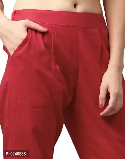 JAIPUR VASTRA Women's Regular Fit Casual Trouser-thumb4