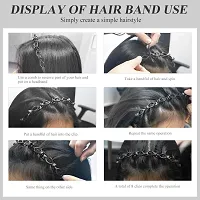 Drishti? hairstyle hair band with Alligator Clips for makeup washing face Pack Of-1-thumb4