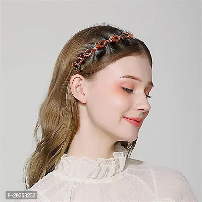 Drishti? hairstyle hair band with Alligator Clips for makeup washing face Pack Of-1-thumb4