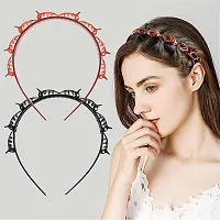 Drishti? hairstyle hair band with Alligator Clips for makeup washing face Pack Of-1-thumb1