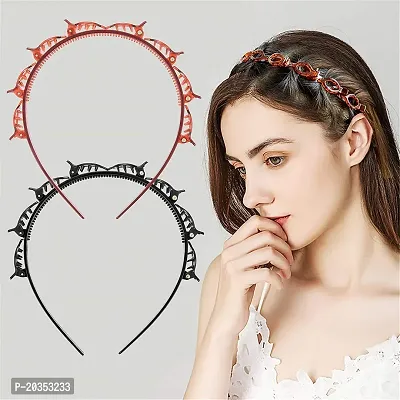 Drishti? hairstyle hair band with Alligator Clips for makeup washing face Pack Of-1-thumb2