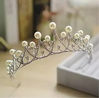 GOWNLINK Sterling Silver Christian Wedding Crown for Women - 4 Price-thumb2