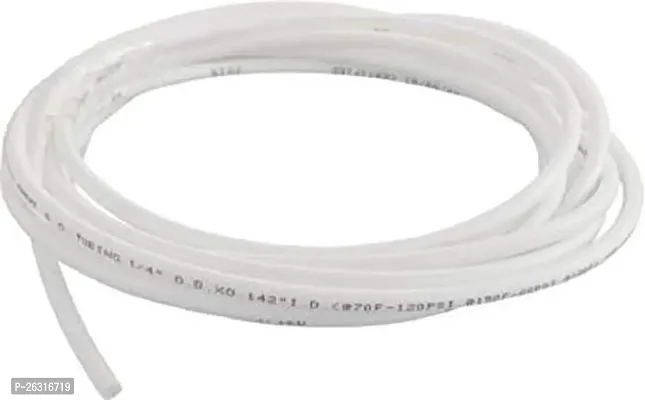 AQUALIQUID RO Food Grade 5 meter Pipe Tube 1/4 for All Types of RO Water Purifier(White)-thumb0