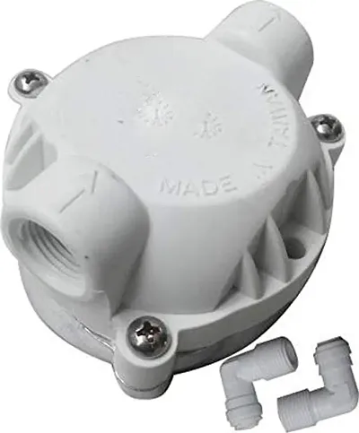 AQUALIQUID RO Booster Pump Head for RO Water Purifier Pump (White) - 1 Pcs