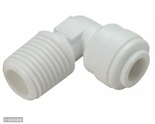 AQUALIQUID RO Pipe Connectors Push 1/4 Elbow Connector for Ro Water Purifier 1/4 to Pipe Fittings/Pipe Connector/use This Elbow Connector on Ro 1/4 to 1/4 (12 Pcs)-thumb5