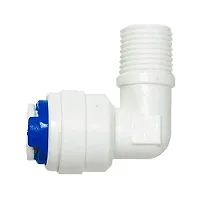 AQUALIQUID RO Pipe Connectors Push 1/4 Elbow Connector for Ro Water Purifier 1/4 to Pipe Fittings/Pipe Connector/use This Elbow Connector on Ro 1/4 to 1/4 (12 Pcs)-thumb3