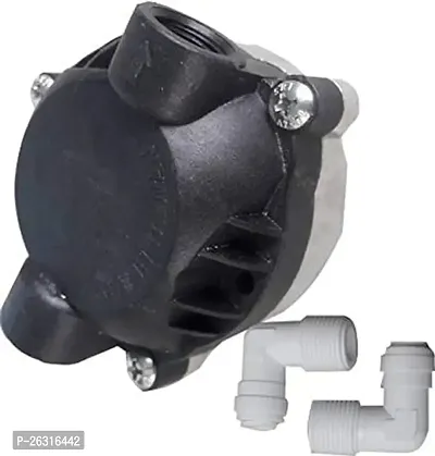 AQUALIQUID RO Booster Pump Head for RO Water Purifier Pump (Black) - 1 Pcs (6 * 4 * 4 CM)-thumb0