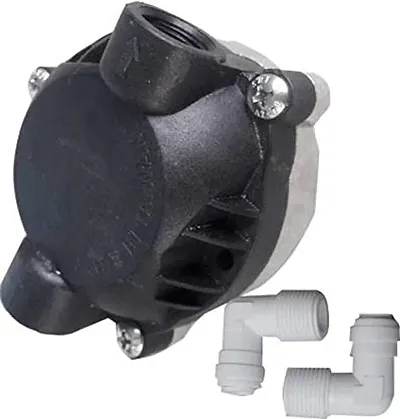 AQUALIQUID RO Booster Pump Head for RO Water Purifier Pump (Black) - 1 Pcs (6 * 4 * 4 CM)