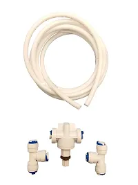 AQUALIQUID RO TDS Controller Set, Tds Valve + T Push Connector 2Pcs + Pipe 1/4 (6mm) 3 meter, Suitable for all RO Water Purifier, increase your Water TDS by TDS Controller-thumb2