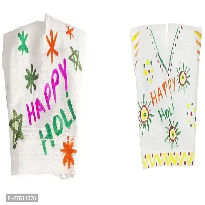 Kanha Ji Holi Dress (Combo) Dhoti Kurta With Patka-thumb2