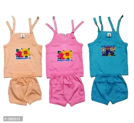Kid's Top  Bottom  Clothing Sets (PACK OF 3)-thumb0