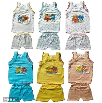 Kids Top  Bottom  Cotton Sets (Pack of 6)