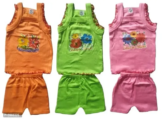 Kids Top  Bottom  Cotton Sets (Pack of 3)-thumb0