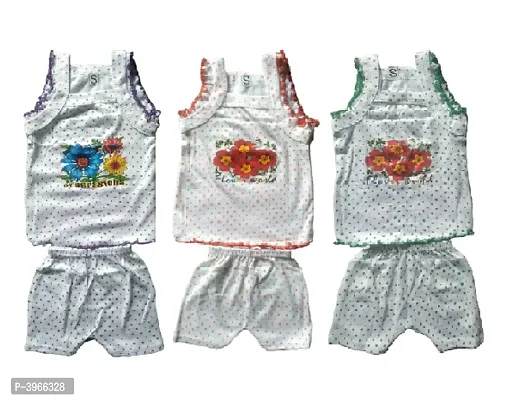 Kids Top  Bottom  Cotton Sets (Pack of 3)