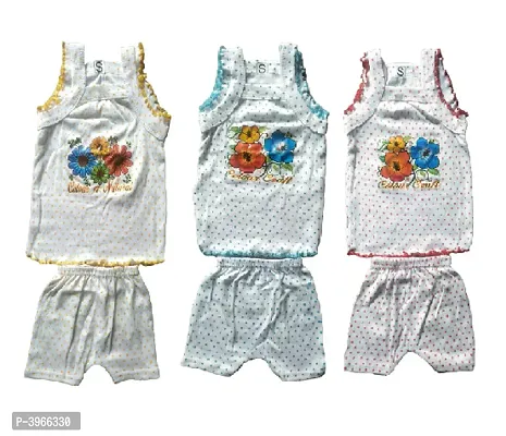 Kids Top  Bottom  Cotton Sets (Pack of 3)