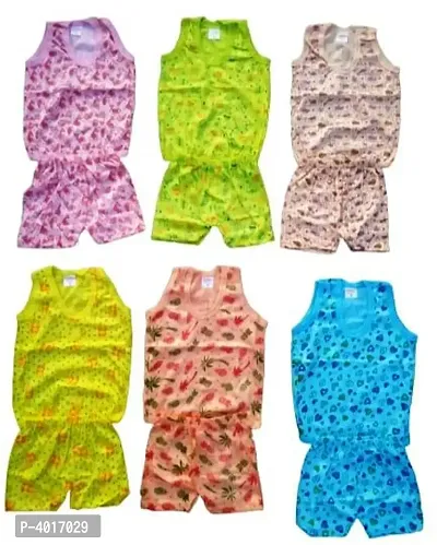 Kids Boys Top Bottom Cotton Sets Pack Of 6-thumb0