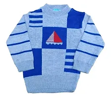 Kids Winter Wear Woolen Boys Sweater Pack Of 1-thumb3