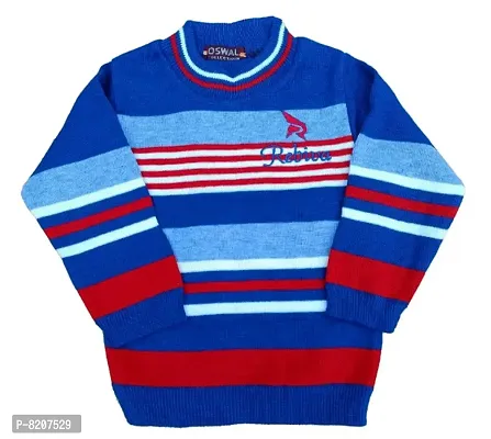 Kids Winter Wear Woolen Boys Sweater Pack Of 1-thumb2