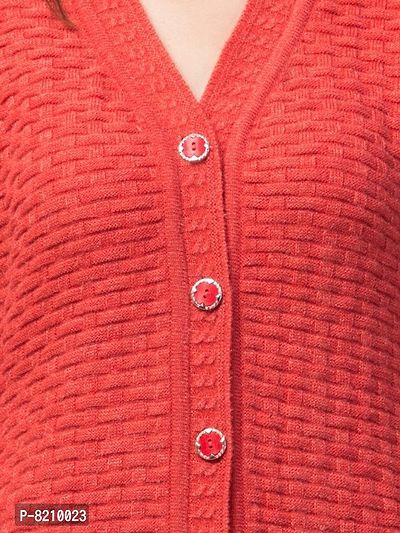 Classic Wool Solid Cardigan Sweaters for Women-thumb5