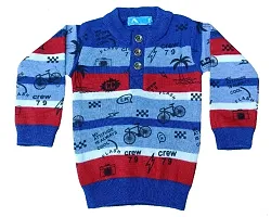 Classic Wool Printed Kids Boys Sweaters Pack of 2-thumb1