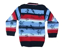 Classic Wool Printed Kids Boys Sweaters-thumb1