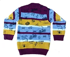 Classy Wool Printed Sweater For Boys-thumb2