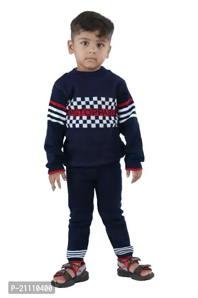 Rebiva Kids winter wear woolen Boys sweater (Pack of 1)-thumb0