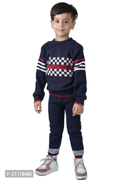 Rebiva Kids winter wear woolen Boys sweater (Pack of 1)-thumb0
