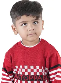 Rebiva Kids winter wear woolen Boys sweater (Pack of 1)-thumb4