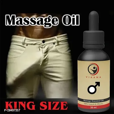 Viaana Best elling ling oil, 9 inch lamba massage oil for men - 30ml-thumb0