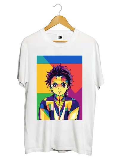 Buy HUMANITYORIGINAL Unisex Regular Fit Cotton Anime Printed T-Shirt  |(AN002) Online In India At Discounted Prices