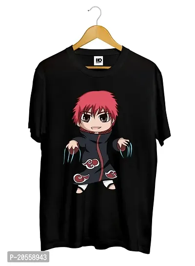 HUMANITYORIGINAL Unisex Regular Fit Anime Cotton Printed Tshirt |(NART02)|-thumb0