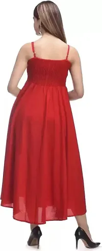Hegza Anarkali Gown (X-Large, Red)-thumb1