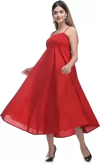 Hegza Anarkali Gown (X-Large, Red)-thumb2