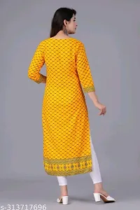 Stylish Cotton Stitched Kurti For Women-thumb3