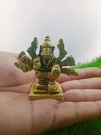 PURE BRASS  BHAGWAN VISHNU JI VARAH AVTAR 125 GM-thumb2