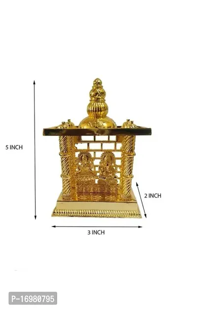 GOLD TEMPLE LAXMI GANSH JI FOR CAR HOME GIFT-thumb2