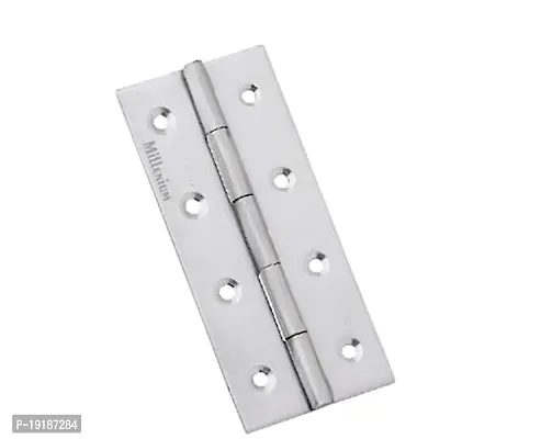 Thickness Stainless Steel Premium Door Butt Flat Hinges (1.5MM inch) Platinum Finish Titanium Series