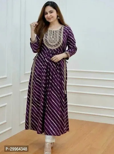 Beautiful Cotton Stitched Kurta for Women-thumb0