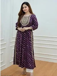 Beautiful Cotton Stitched Kurta for Women-thumb3