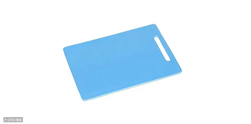 Chopping Board Cutting Pad Plastic For Home and Kitchen Accessories Items Tools Gadgets For Cutting Vegetables Anti Skid-thumb0