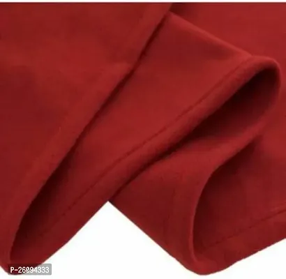 Shree Jee Solid Double Bed Blanket(Red::Green)-thumb2
