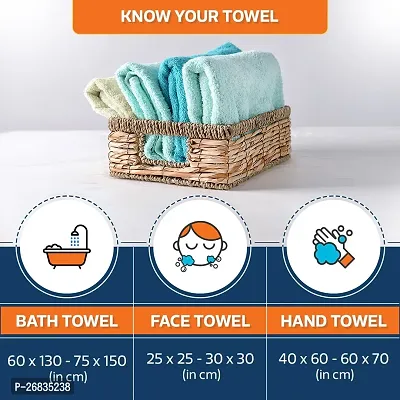 WEBDEALZ Pack of 1 Premium Cotton Bath Towel-thumb4