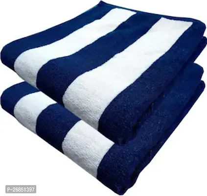 WEBDEALZ Pack of 2 Premium Cotton Bath Towels