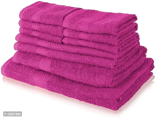 WEBDEALZ Bath Towel Set Including 1 Bath Towel  1 Ladies Bath Towel,2 Hand Towels,6 Face Towels-thumb0