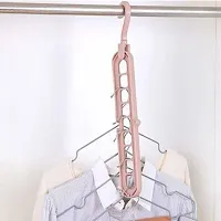 NENCY Plastic Shirt Pack of 5 Hangers For  Shirt ()-thumb1