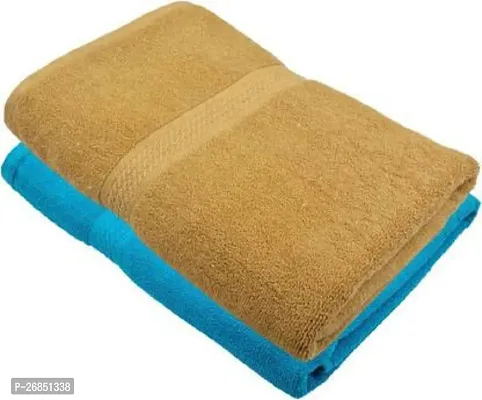 WEBDEALZ Pack of 2 Premium Cotton Bath Towels-thumb0