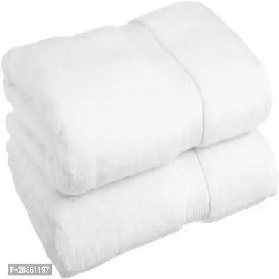 WEBDEALZ Pack of 2 Premium Cotton Bath Towels