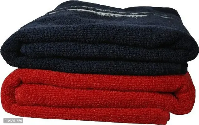WEBDEALZ Pack of 2 Premium Cotton Bath Towels-thumb2