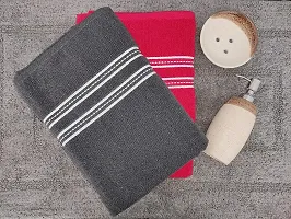 WEBDEALZ Pack of 2 Premium Cotton Bath Towels-thumb3